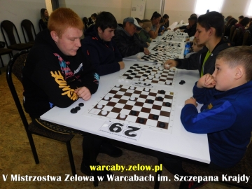 V Mistrzostwa Zelowa w Warcabach im. Szczepana Krajdy