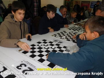 V Mistrzostwa Zelowa w Warcabach im. Szczepana Krajdy