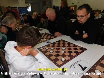 V Mistrzostwa Zelowa w Warcabach im. Szczepana Krajdy