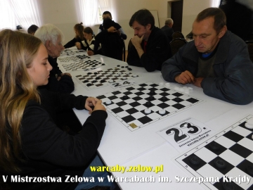 V Mistrzostwa Zelowa w Warcabach im. Szczepana Krajdy