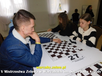 V Mistrzostwa Zelowa w Warcabach im. Szczepana Krajdy
