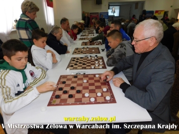 V Mistrzostwa Zelowa w Warcabach im. Szczepana Krajdy