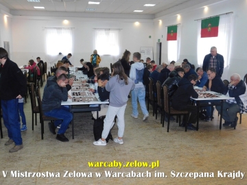 V Mistrzostwa Zelowa w Warcabach im. Szczepana Krajdy