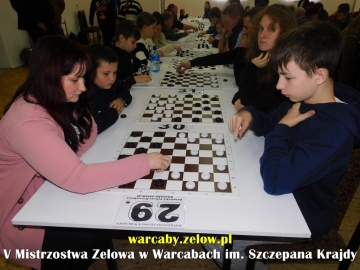 V Mistrzostwa Zelowa w Warcabach im. Szczepana Krajdy