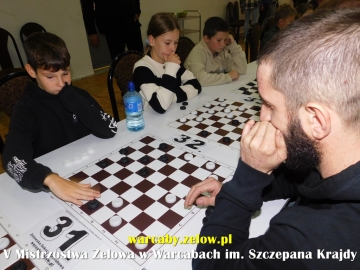 V Mistrzostwa Zelowa w Warcabach im. Szczepana Krajdy