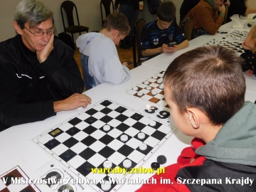 V Mistrzostwa Zelowa w Warcabach im. Szczepana Krajdy