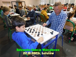 Indywidualne i Drużynowe Mistrzostwa Województwa Łódzkiego w warcabach 100-polowych - Lututów, 2023 rok