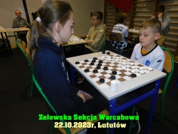 Indywidualne i Drużynowe Mistrzostwa Województwa Łódzkiego w warcabach 100-polowych - Lututów, 2023 rok