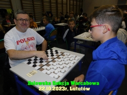 Indywidualne i Drużynowe Mistrzostwa Województwa Łódzkiego w warcabach 100-polowych - Lututów, 2023 rok