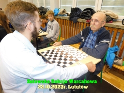 Indywidualne i Drużynowe Mistrzostwa Województwa Łódzkiego w warcabach 100-polowych - Lututów, 2023 rok