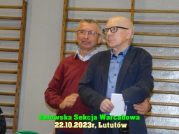 Indywidualne i Drużynowe Mistrzostwa Województwa Łódzkiego w warcabach 100-polowych - Lututów, 2023 rok