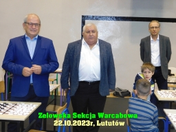 Indywidualne i Drużynowe Mistrzostwa Województwa Łódzkiego w warcabach 100-polowych - Lututów, 2023 rok