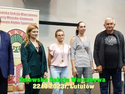 Indywidualne i Drużynowe Mistrzostwa Województwa Łódzkiego w warcabach 100-polowych - Lututów, 2023 rok