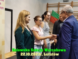 Indywidualne i Drużynowe Mistrzostwa Województwa Łódzkiego w warcabach 100-polowych - Lututów, 2023 rok