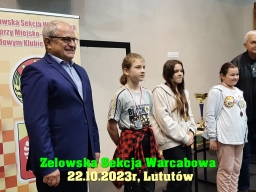 Indywidualne i Drużynowe Mistrzostwa Województwa Łódzkiego w warcabach 100-polowych - Lututów, 2023 rok