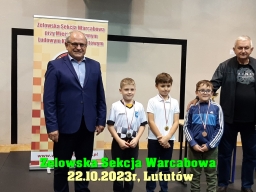 Indywidualne i Drużynowe Mistrzostwa Województwa Łódzkiego w warcabach 100-polowych - Lututów, 2023 rok