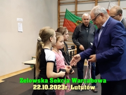 Indywidualne i Drużynowe Mistrzostwa Województwa Łódzkiego w warcabach 100-polowych - Lututów, 2023 rok