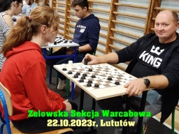Indywidualne i Drużynowe Mistrzostwa Województwa Łódzkiego w warcabach 100-polowych - Lututów, 2023 rok