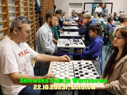 Indywidualne i Drużynowe Mistrzostwa Województwa Łódzkiego w warcabach 100-polowych - Lututów, 2023 rok