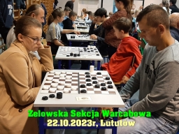 Indywidualne i Drużynowe Mistrzostwa Województwa Łódzkiego w warcabach 100-polowych - Lututów, 2023 rok