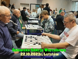 Indywidualne i Drużynowe Mistrzostwa Województwa Łódzkiego w warcabach 100-polowych - Lututów, 2023 rok