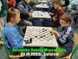 Indywidualne i Drużynowe Mistrzostwa Województwa Łódzkiego w warcabach 100-polowych - Lututów, 2023 rok
