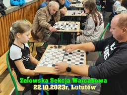 Indywidualne i Drużynowe Mistrzostwa Województwa Łódzkiego w warcabach 100-polowych - Lututów, 2023 rok