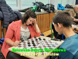 Indywidualne i Drużynowe Mistrzostwa Województwa Łódzkiego w warcabach 100-polowych - Lututów, 2023 rok