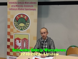 Indywidualne i Drużynowe Mistrzostwa Województwa Łódzkiego w warcabach 100-polowych - Lututów, 2023 rok