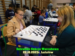 Indywidualne i Drużynowe Mistrzostwa Województwa Łódzkiego w warcabach 100-polowych - Lututów, 2023 rok