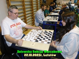 Indywidualne i Drużynowe Mistrzostwa Województwa Łódzkiego w warcabach 100-polowych - Lututów, 2023 rok