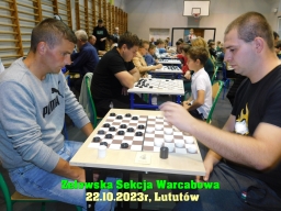 Indywidualne i Drużynowe Mistrzostwa Województwa Łódzkiego w warcabach 100-polowych - Lututów, 2023 rok