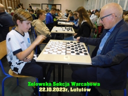 Indywidualne i Drużynowe Mistrzostwa Województwa Łódzkiego w warcabach 100-polowych - Lututów, 2023 rok