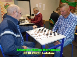 Indywidualne i Drużynowe Mistrzostwa Województwa Łódzkiego w warcabach 100-polowych - Lututów, 2023 rok