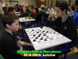 Indywidualne i Drużynowe Mistrzostwa Województwa Łódzkiego w warcabach 100-polowych - Lututów, 2023 rok
