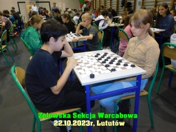 Indywidualne i Drużynowe Mistrzostwa Województwa Łódzkiego w warcabach 100-polowych - Lututów, 2023 rok
