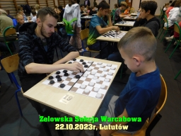 Indywidualne i Drużynowe Mistrzostwa Województwa Łódzkiego w warcabach 100-polowych - Lututów, 2023 rok