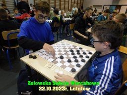 Indywidualne i Drużynowe Mistrzostwa Województwa Łódzkiego w warcabach 100-polowych - Lututów, 2023 rok