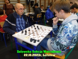 Indywidualne i Drużynowe Mistrzostwa Województwa Łódzkiego w warcabach 100-polowych - Lututów, 2023 rok