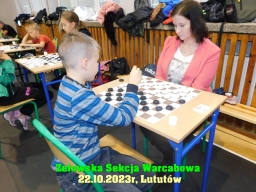 Indywidualne i Drużynowe Mistrzostwa Województwa Łódzkiego w warcabach 100-polowych - Lututów, 2023 rok