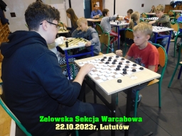 Indywidualne i Drużynowe Mistrzostwa Województwa Łódzkiego w warcabach 100-polowych - Lututów, 2023 rok