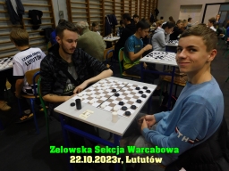 Indywidualne i Drużynowe Mistrzostwa Województwa Łódzkiego w warcabach 100-polowych - Lututów, 2023 rok