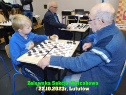 Indywidualne i Drużynowe Mistrzostwa Województwa Łódzkiego w warcabach 100-polowych - Lututów, 2023 rok