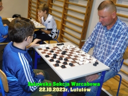 Indywidualne i Drużynowe Mistrzostwa Województwa Łódzkiego w warcabach 100-polowych - Lututów, 2023 rok