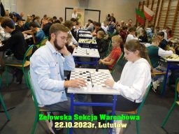 Indywidualne i Drużynowe Mistrzostwa Województwa Łódzkiego w warcabach 100-polowych - Lututów, 2023 rok