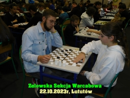 Indywidualne i Drużynowe Mistrzostwa Województwa Łódzkiego w warcabach 100-polowych - Lututów, 2023 rok