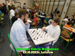 Indywidualne i Drużynowe Mistrzostwa Województwa Łódzkiego w warcabach 100-polowych - Lututów, 2023 rok