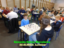 Indywidualne i Drużynowe Mistrzostwa Województwa Łódzkiego w warcabach 100-polowych - Lututów, 2023 rok