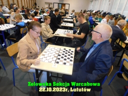 Indywidualne i Drużynowe Mistrzostwa Województwa Łódzkiego w warcabach 100-polowych - Lututów, 2023 rok