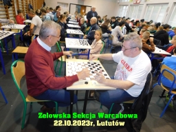 Indywidualne i Drużynowe Mistrzostwa Województwa Łódzkiego w warcabach 100-polowych - Lututów, 2023 rok